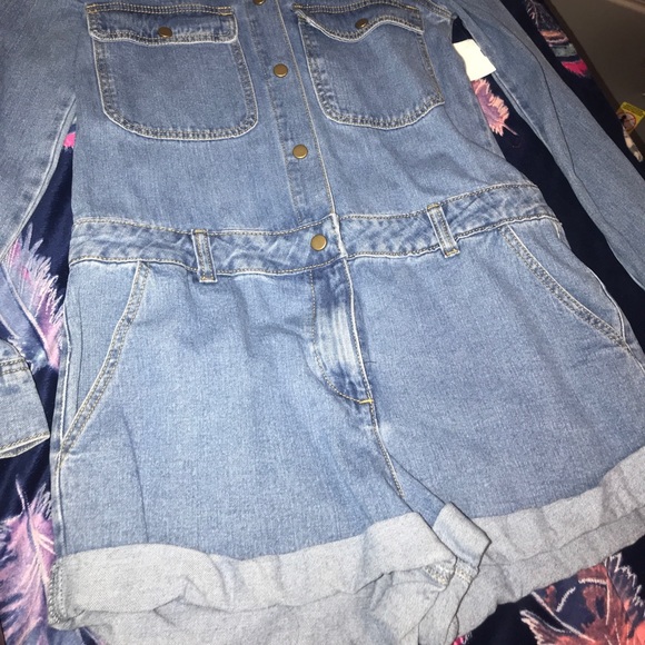 Forever 21 Denim Romper - Picture 3 of 3